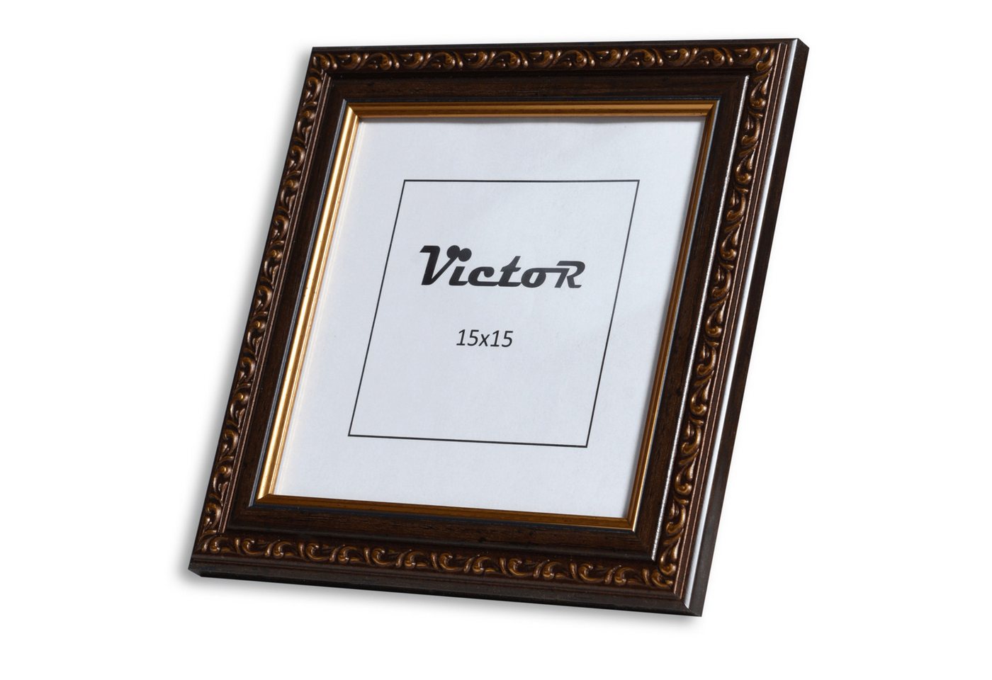 Victor (Zenith) Bilderrahmen Chagall, Antiker Bilderrahmen Schwarz Gold 15x15 cm, Bilderrahmen Barock Bild 2