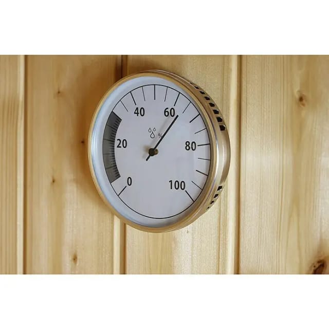 KARIBU Sauna-Hygrometer, , geeignet für: Karibu Saunen - weiss