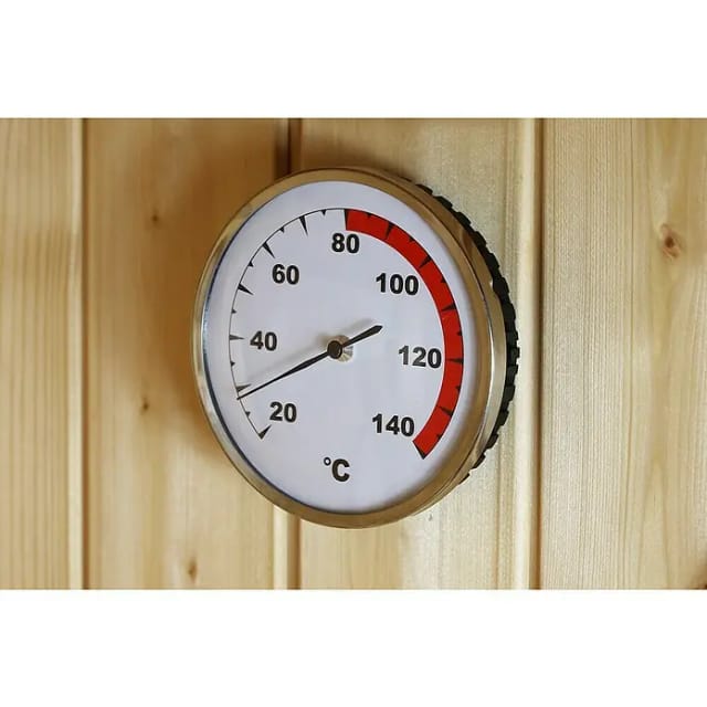 KARIBU Thermometer, , geeignet für: Karibu Saunen - weiss