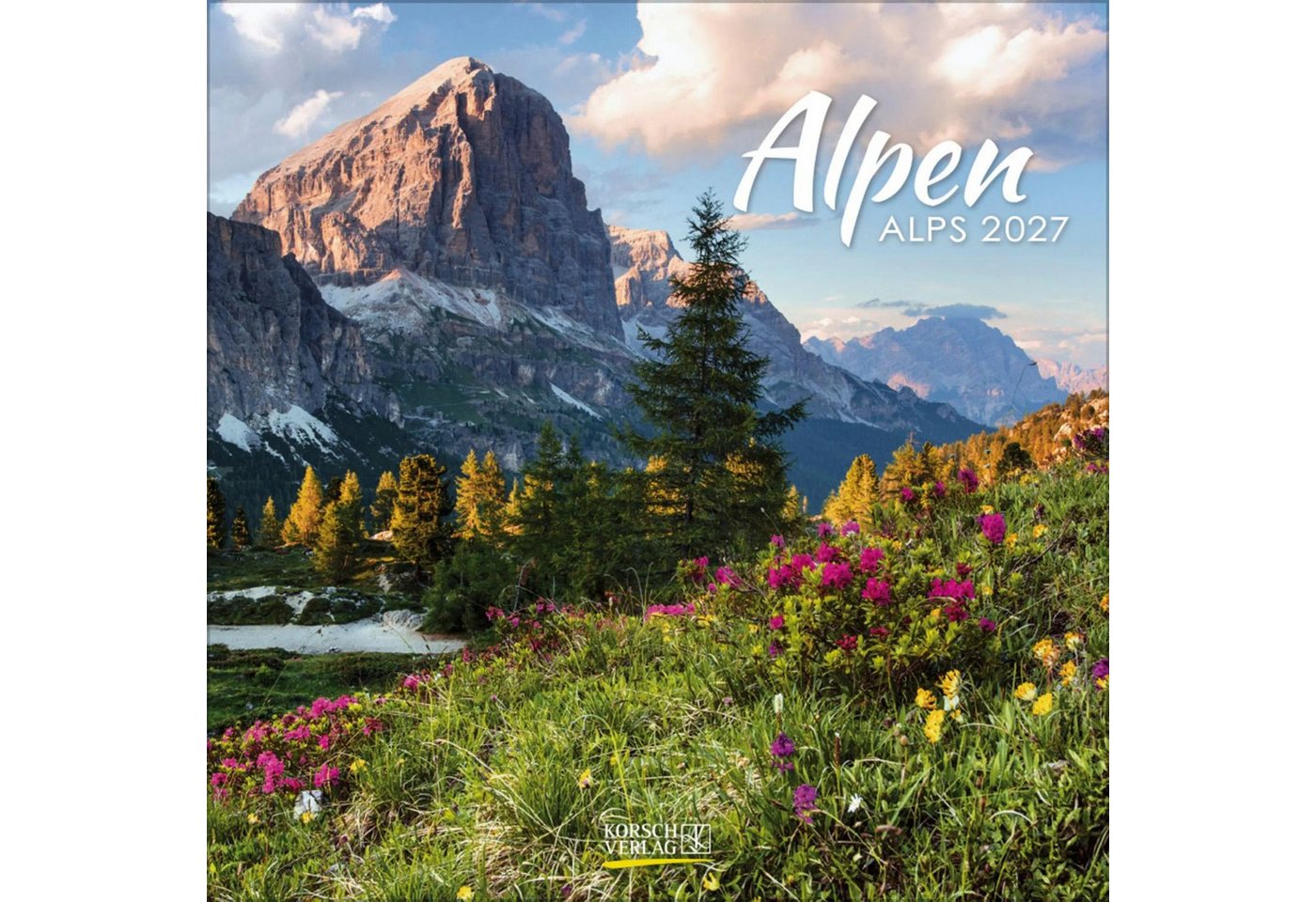 Korsch Verlag Wandkalender Alpen 2027 Bild 4