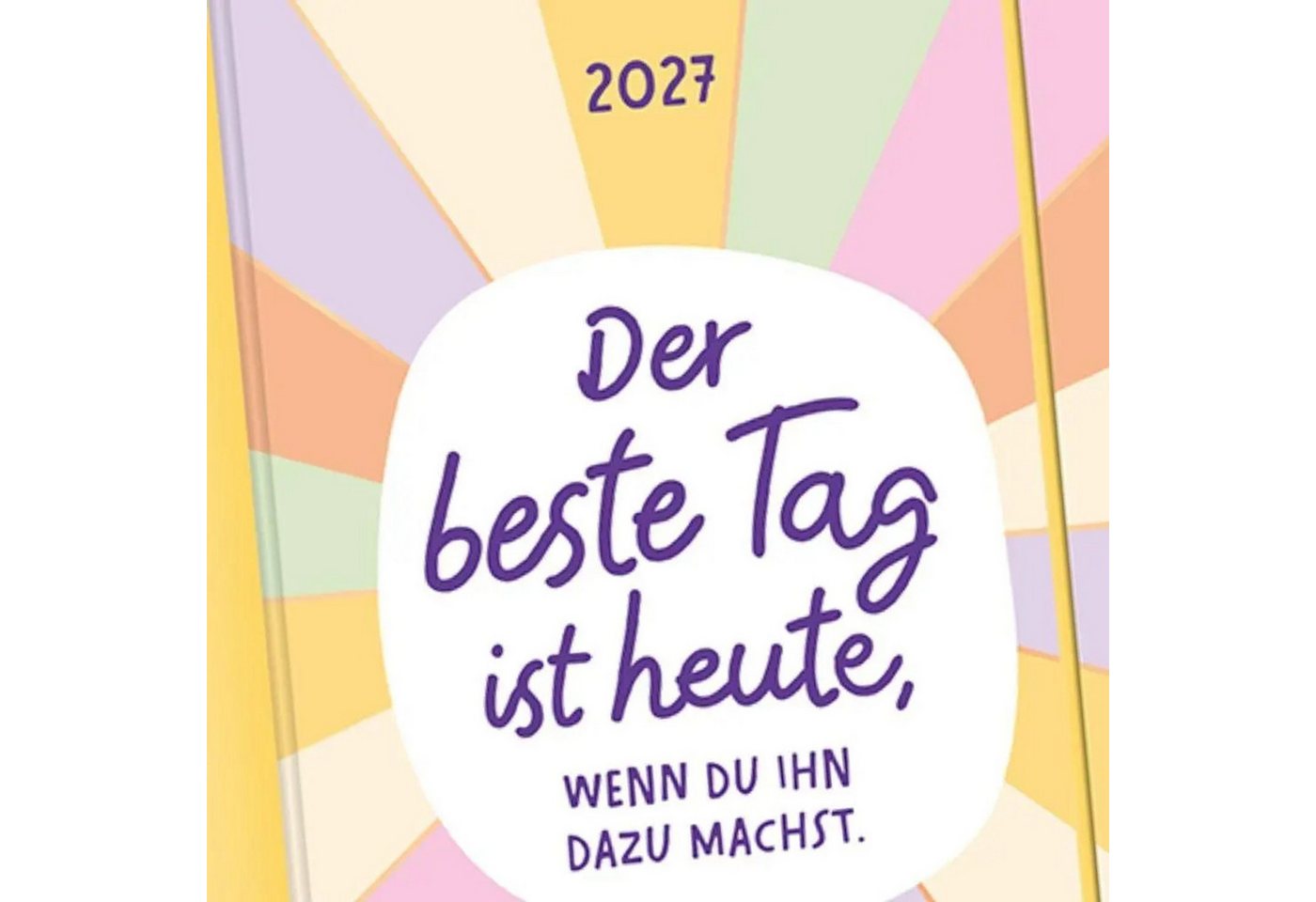 Grafik Werkstatt Taschenkalender Terminplaner 2027 Der beste Tag Bild 2