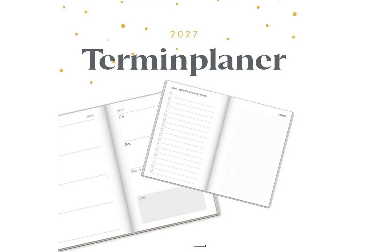 Grafik Werkstatt Taschenkalender Terminplaner 2027 Der beste Tag Bild 5