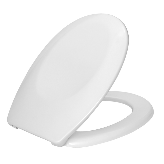 WENKO WC-Sitz »Bergamo«, Duroplast, oval - weiss