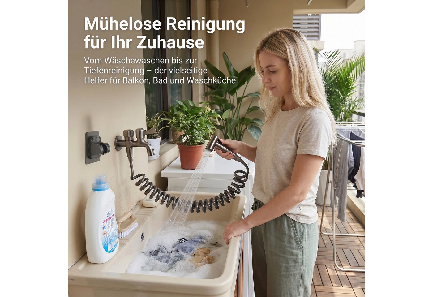 AKKEE Küchenarmatur Wasserhahn Küche Bad Spültischarmatur Waschtischarmatur Messing