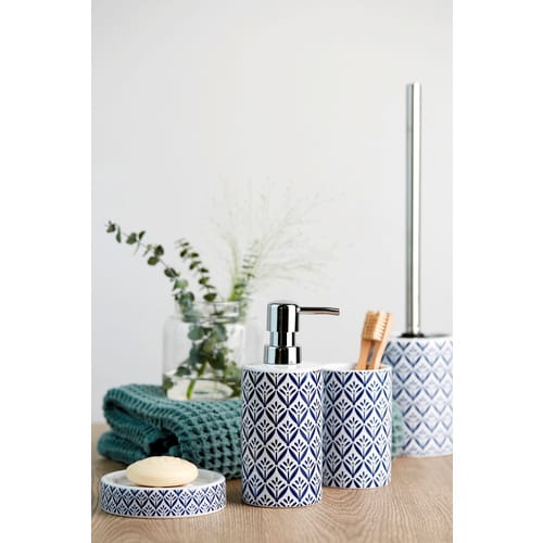 WENKO WC-Garnitur, Keramik, blau