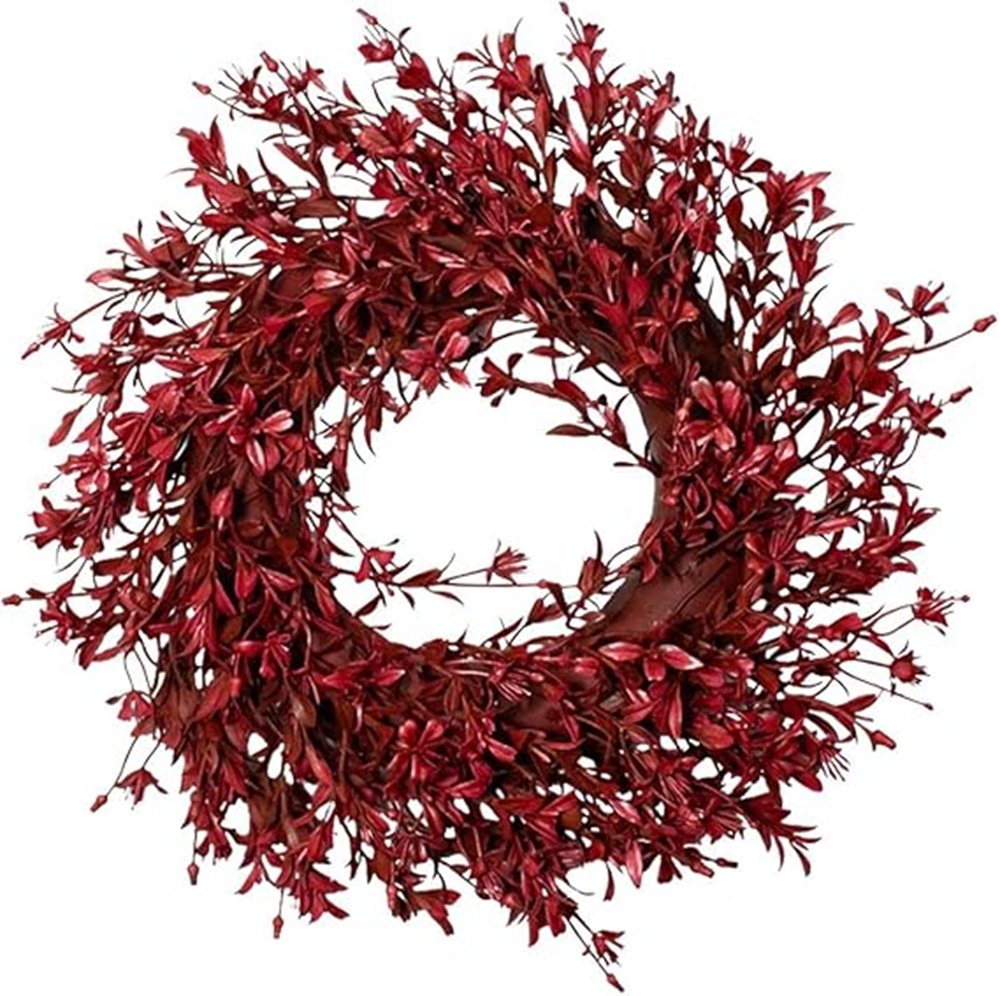CLTYQ Dekokranz 43 cm Realistischer Herbstkranz, ideal für die Haustür, Außenbereich, Innen- und Außendekorationen, Herbst-Hausschmuck und Halloween Bild 5