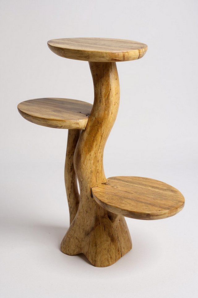 FaHome Ablageregal Teakholz-Regal Bild 2