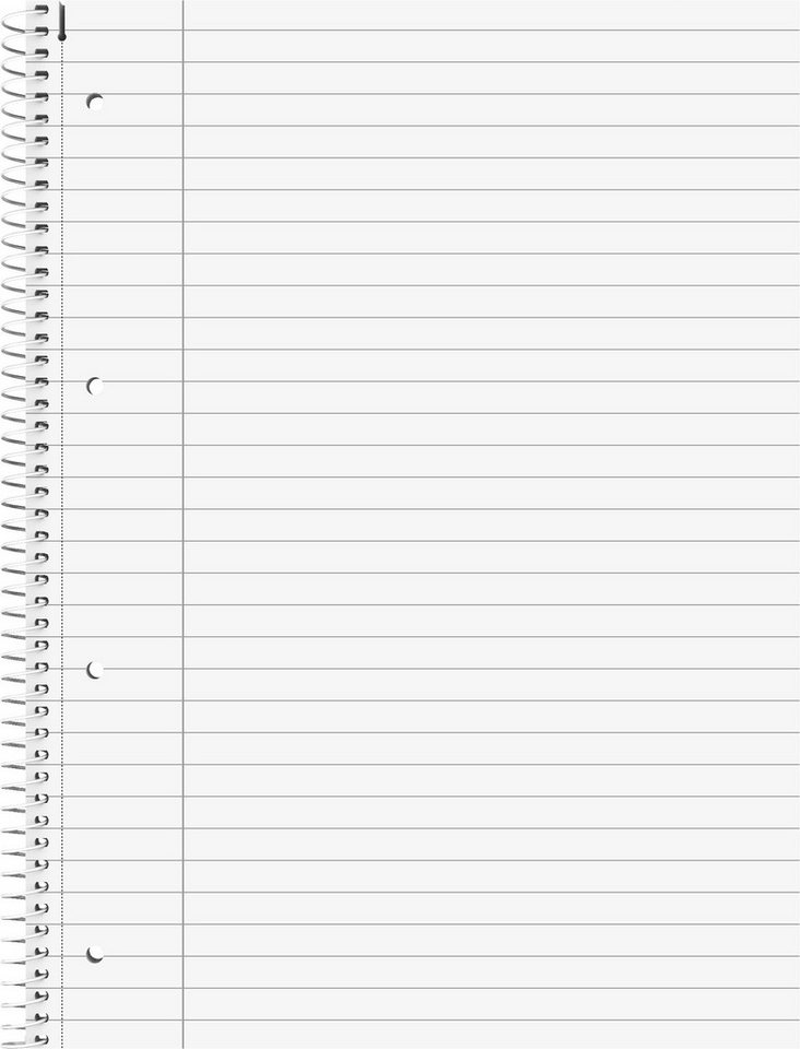 Baier & Schneider Collegeblock Collegeblock Student A4 liniert 80 Blatt blau Bild 3
