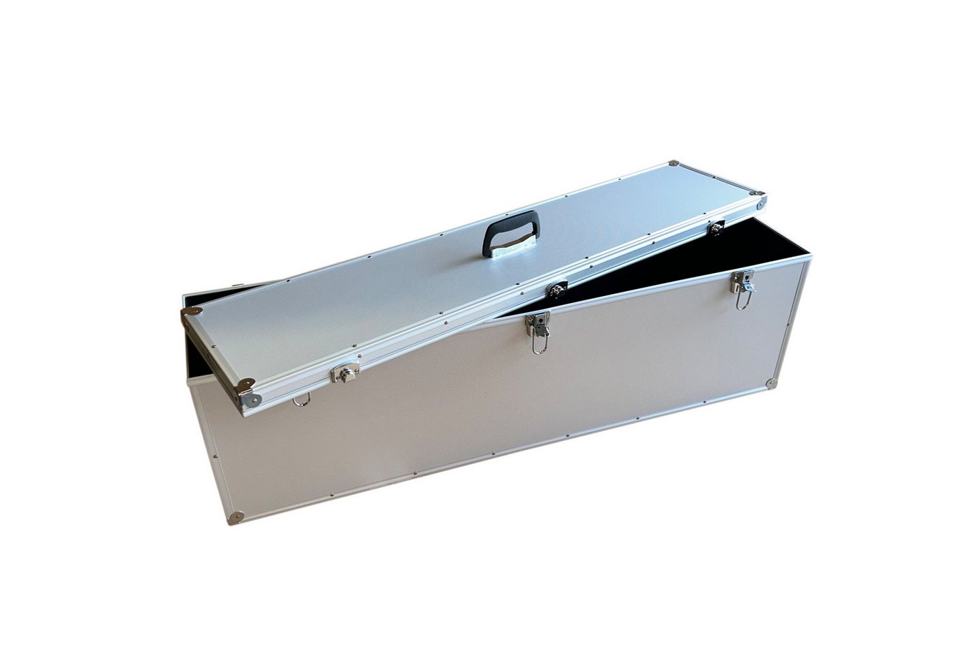 ECI Tools Werkzeugkoffer Koffer (LBH) 110x25x35cm Silber Deckel abnehmbar Messgeräte Musik EDV