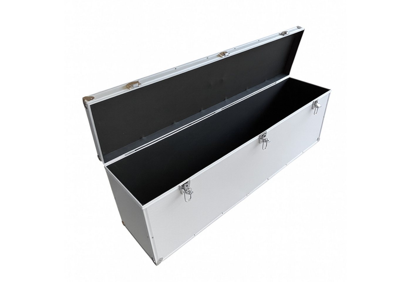 ECI Tools Werkzeugkoffer Koffer (LBH) 110x25x35cm Silber Deckel abnehmbar Messgeräte Musik EDV Bild 4