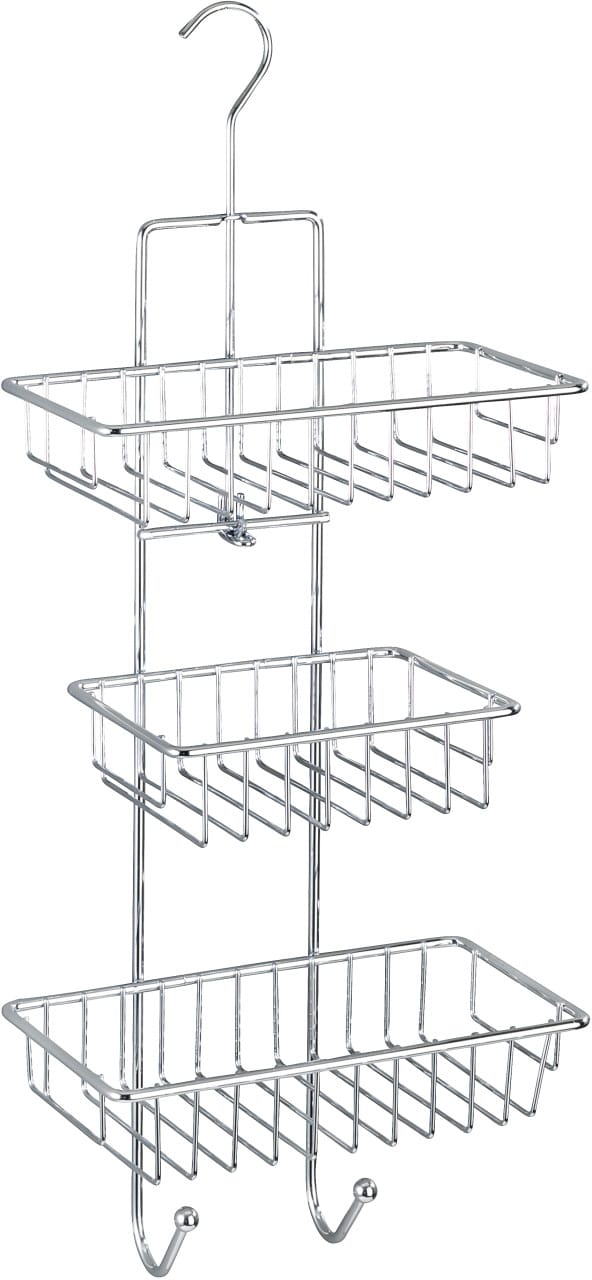 WENKO Duschcaddy, chrom - silberfarben