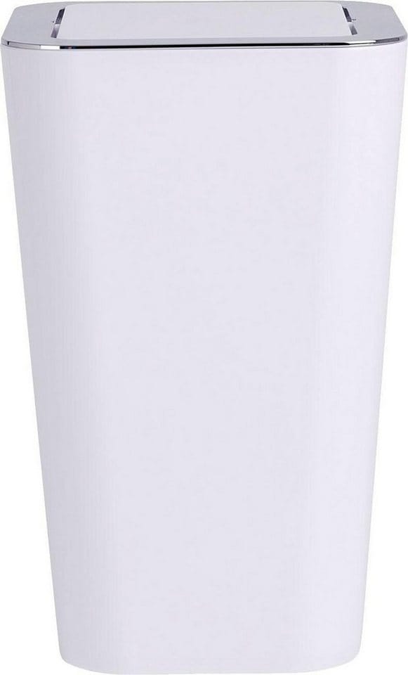 WENKO Schwingdeckeleimer »Candy«, 6 l, weiß