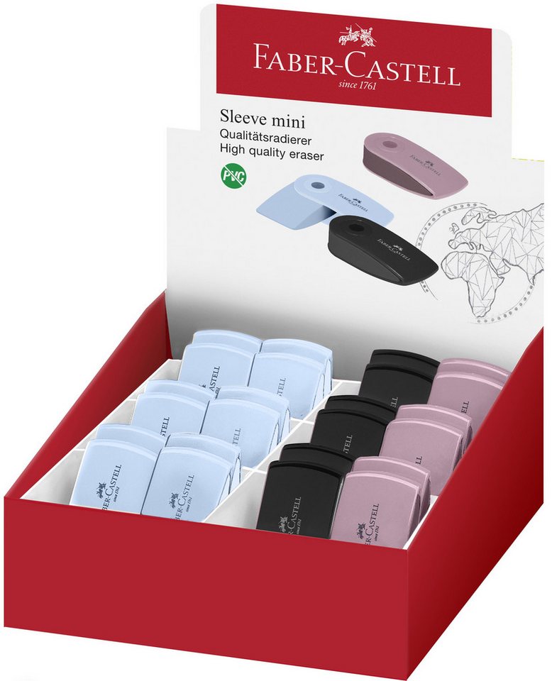 Faber-Castell Radiergummi Faber Castell Radierer Sleeve 54x24x10 mm New Harmony