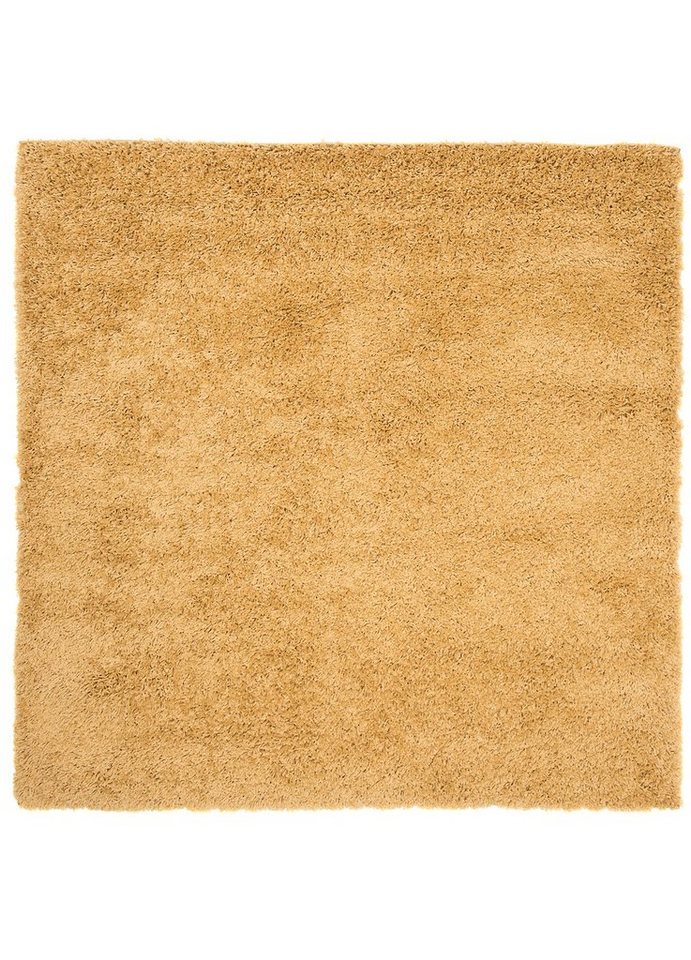 Tapiso Hochflor-Teppich ESSENCE, quadratisch, Höhe: 40 mm, Wohnzimmer, Schlafzimmer, Hochflor