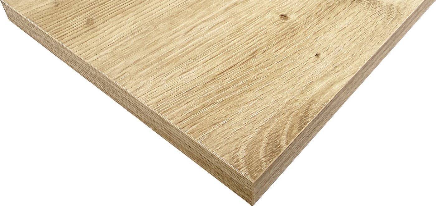 Neudeck Regaleinsatz Regalboden Eiche astig 120 x 20 x 1,6 cm