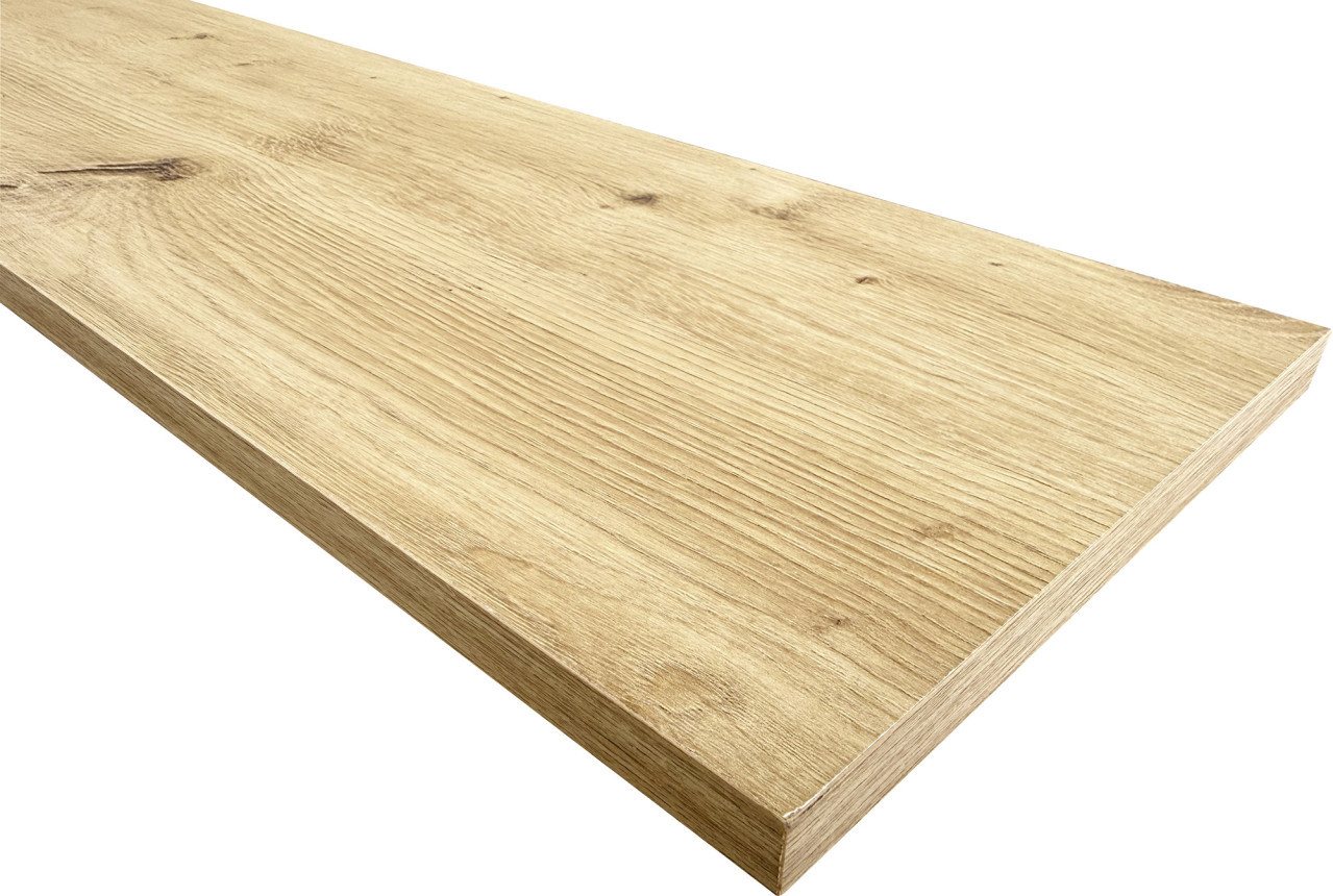 Neudeck Regaleinsatz Regalboden Eiche astig 120 x 20 x 1,6 cm Bild 4