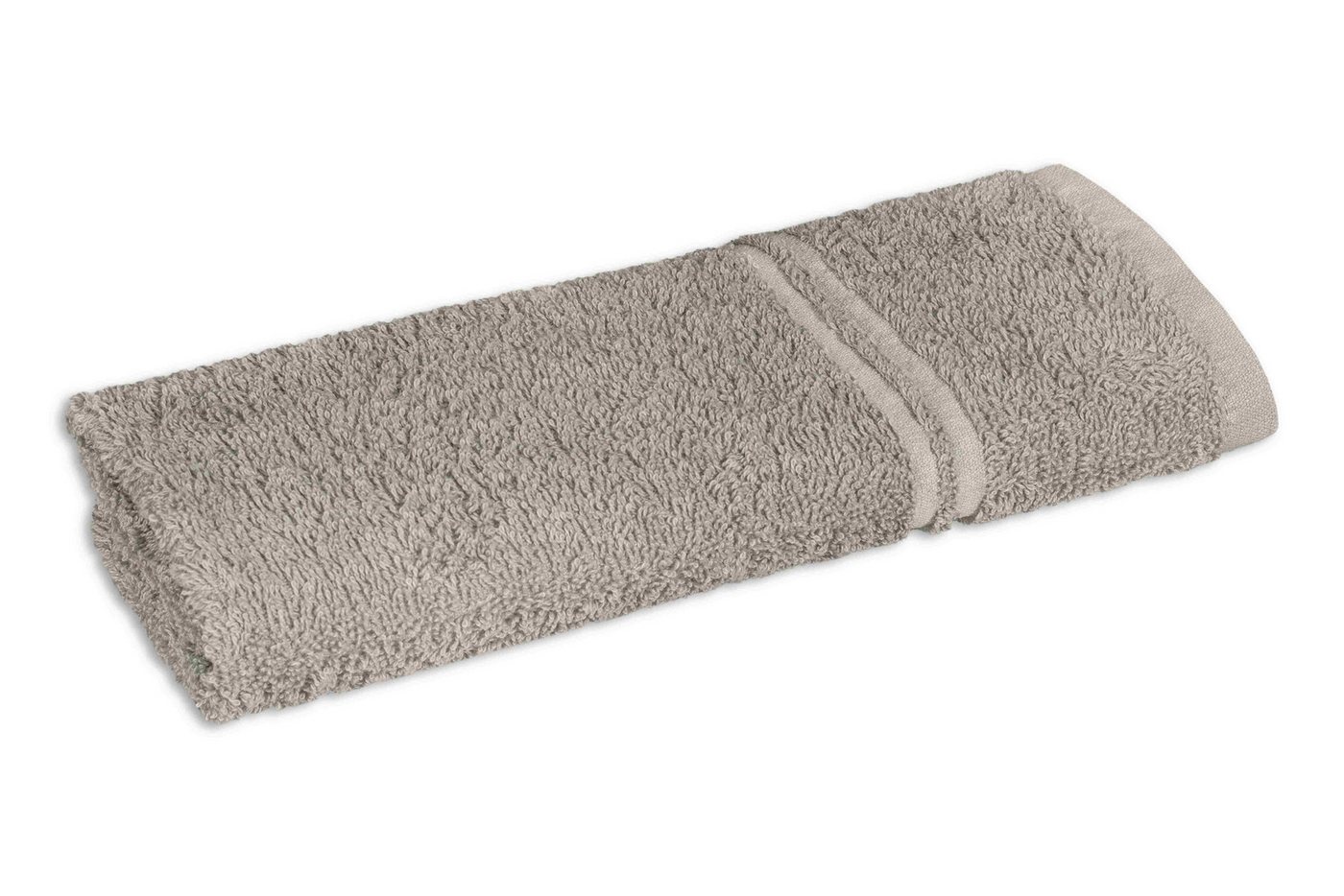 aurora Objektwäsche Badetücher Gästetuch Rio 30x50cm - 450 g/m² stein, 100%BW