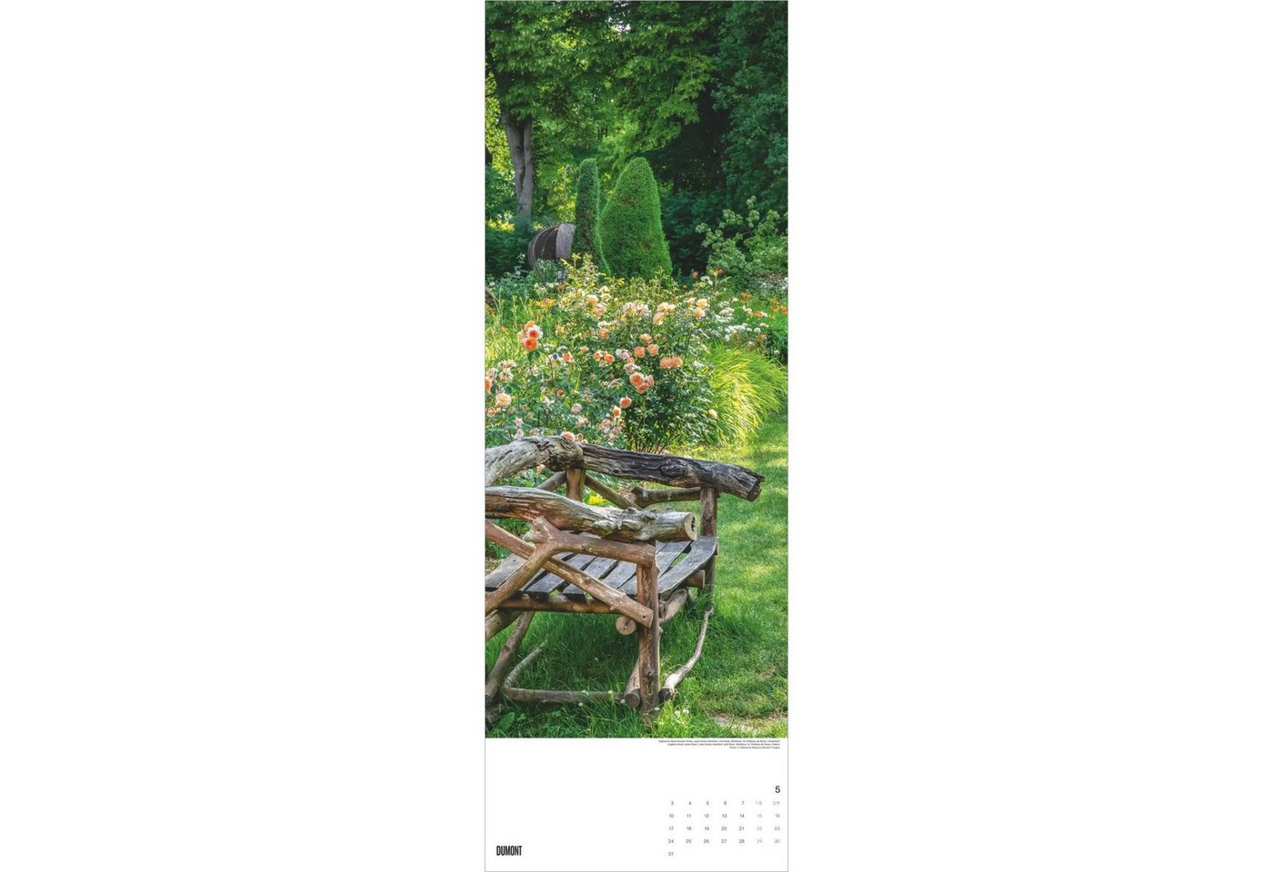 Wandkalender Gärten 2027 Bild 2