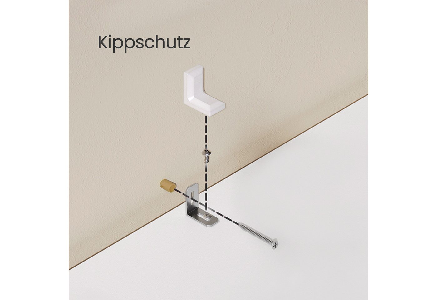 VASAGLE Bücherregal Standregal mit Tür, 2 -tlg., 6-stöckiges hohes Regal, offenen Fächern, 24 x 60 x 175 cm