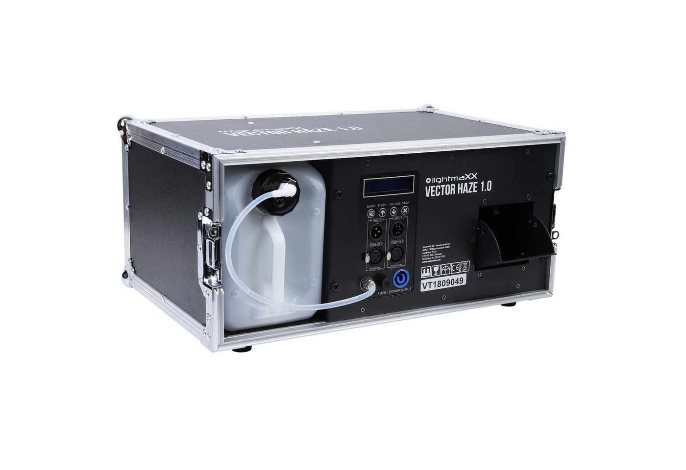 lightmaXX Discolicht, Vector Haze 1.0 Hazer, Nebelmaschine, DMX Steuerbar