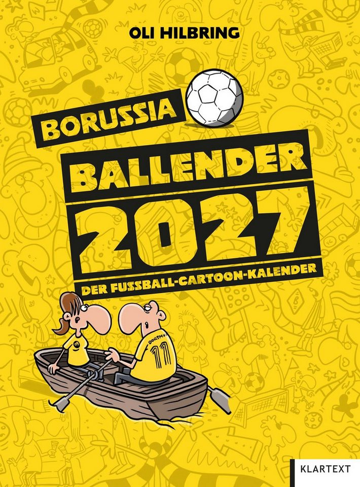 Wandkalender Ballender Borussia Dortmund 2027