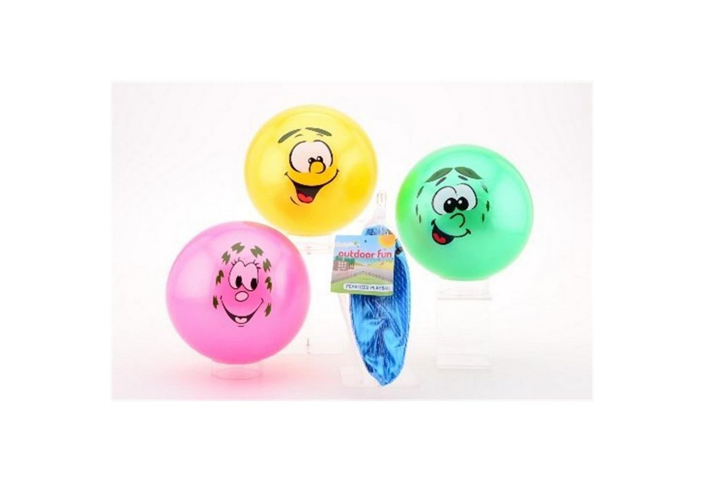 JOHNTOY Spielball 29351 Spielball Smiley, ca. 23 cm