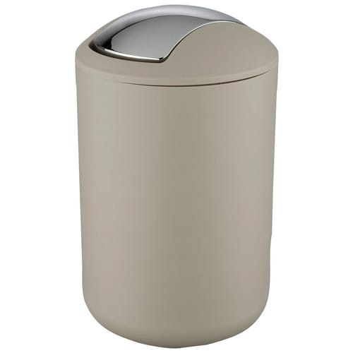 WENKO Schwingdeckeleimer »Brasil«, 6,5 l - braun