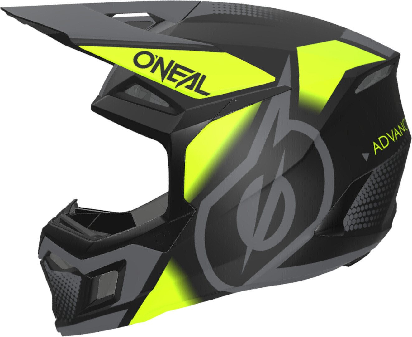 O’NEAL Motocrosshelm 3SRS Vision Motocross Helm, Absorbierend Bild 3