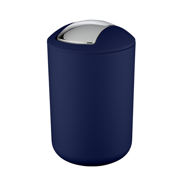 WENKO Schwingdeckeleimer »Brasil «, 6,5 l, dunkelblau