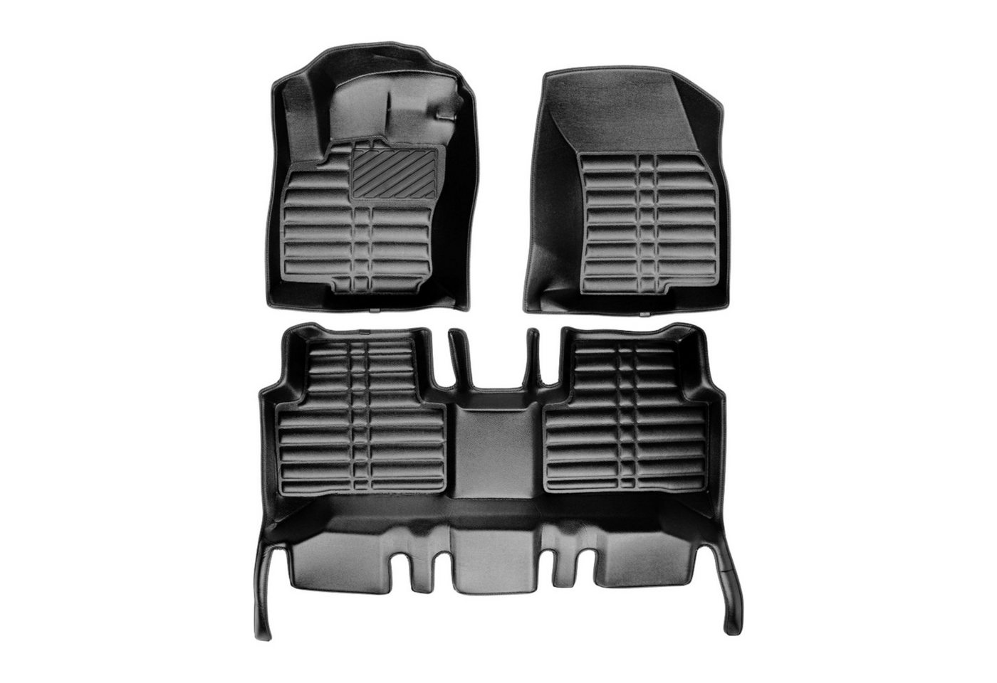 fussmattenprofi.com Auto-Fußmatte 5D Premium Auto Fussmatten für VW Touran (2.Gen) 2015-2026 (1 St), für Volkswagen Volkswagen Touran Bild 5