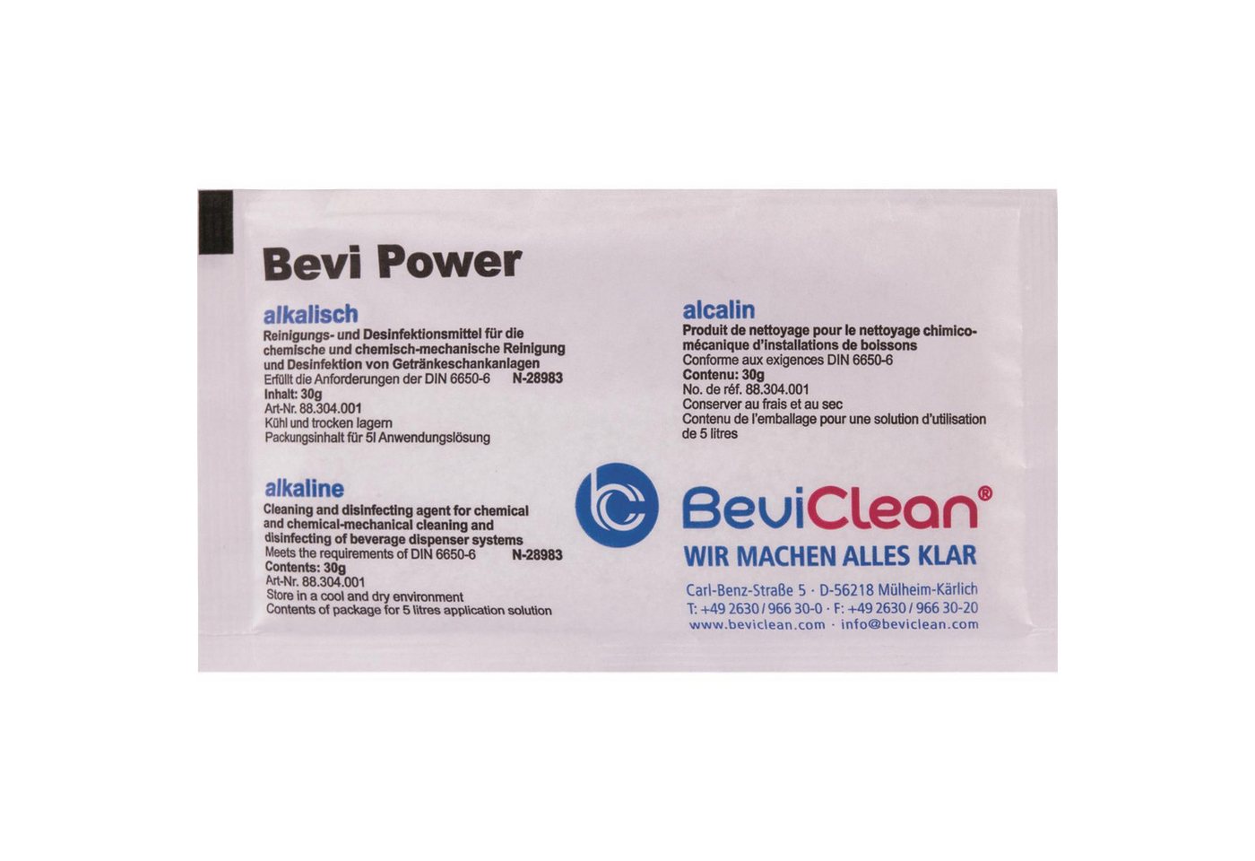 Bevi Clean GmbH Bierzapfanlage Bevi - Power Pulver - Alkalisch Preis pro Stück Bild 4