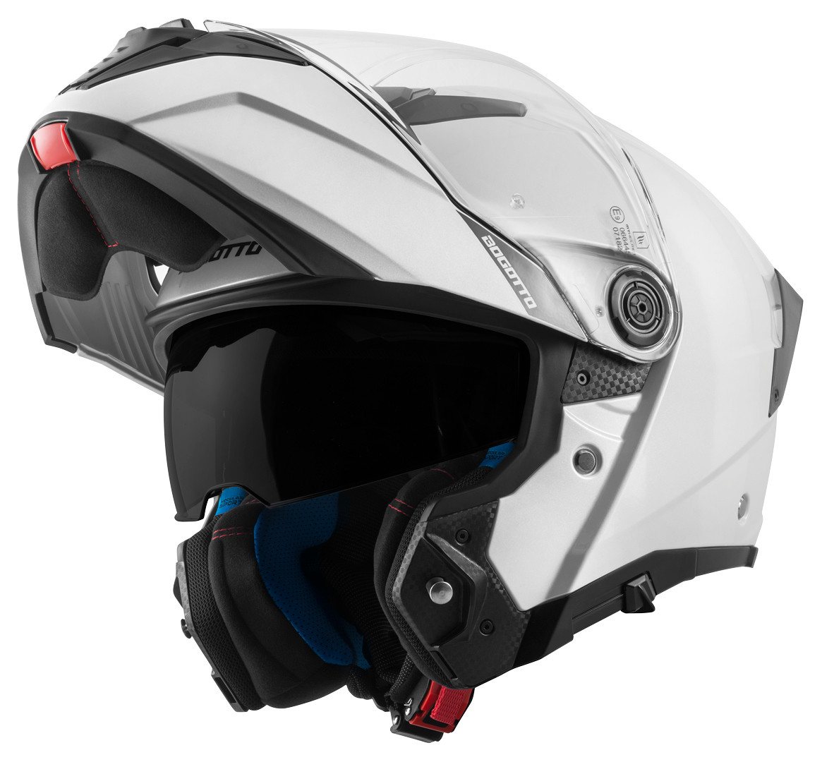 Bogotto Motorradhelm FF404 Klapphelm, Vorbereitet Für Kommunikationssystem,vorbereitet Pinlockscheibe,h