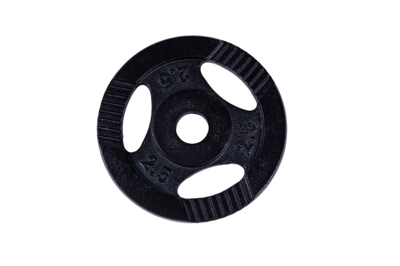 GORILLA SPORTS Hantelscheibe Hantelscheibe Guss Gripper 0,5-20 KG, 2.5 kg, (1-tlg)