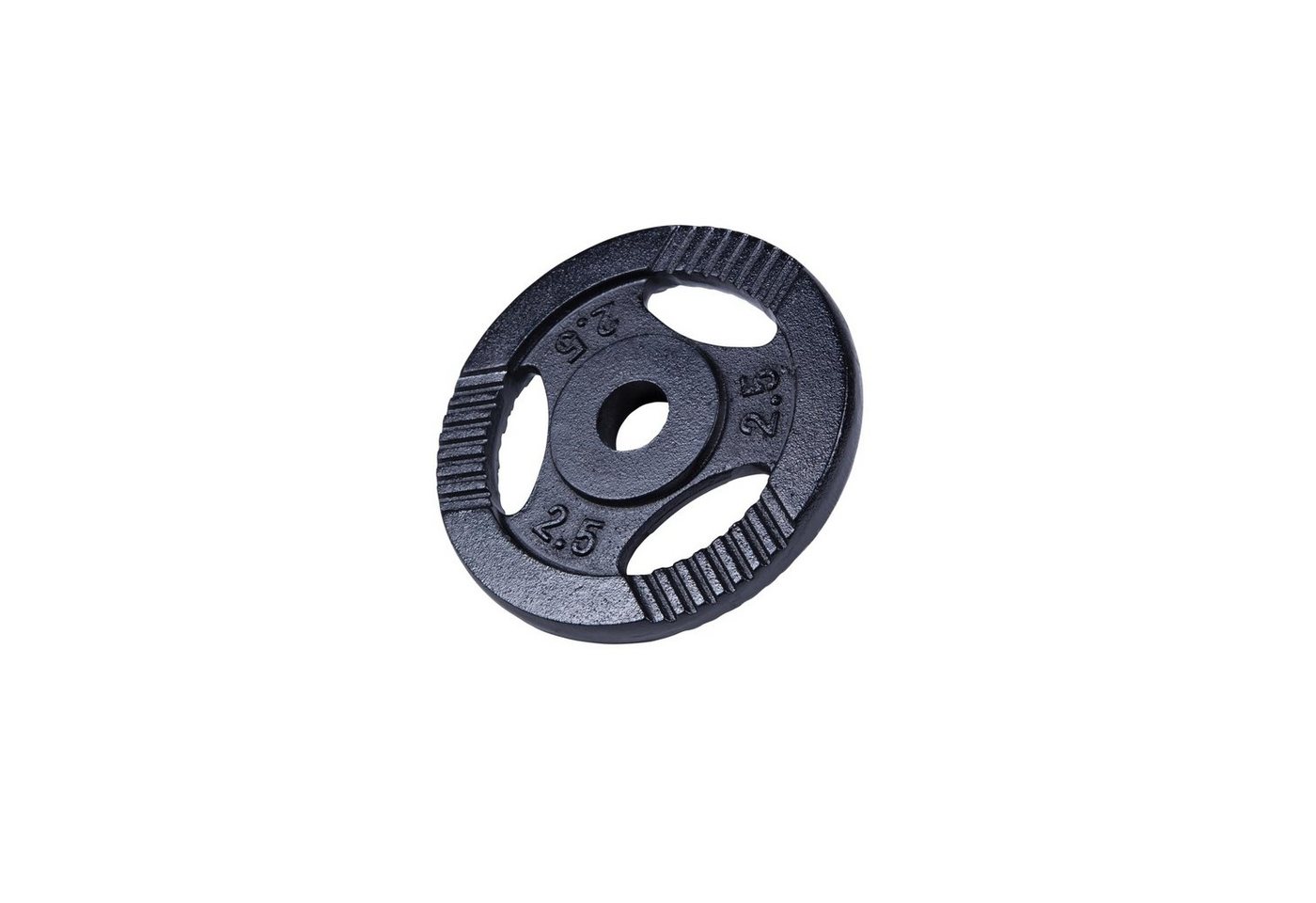 GORILLA SPORTS Hantelscheibe Hantelscheibe Guss Gripper 0,5-20 KG, 2.5 kg, (1-tlg) Bild 2