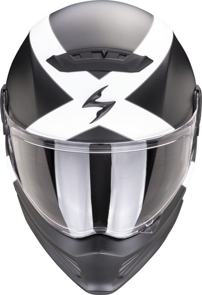 Scorpion Exo Motorradhelm Covert FX Gallus Helm, Bluetooth Bild 2