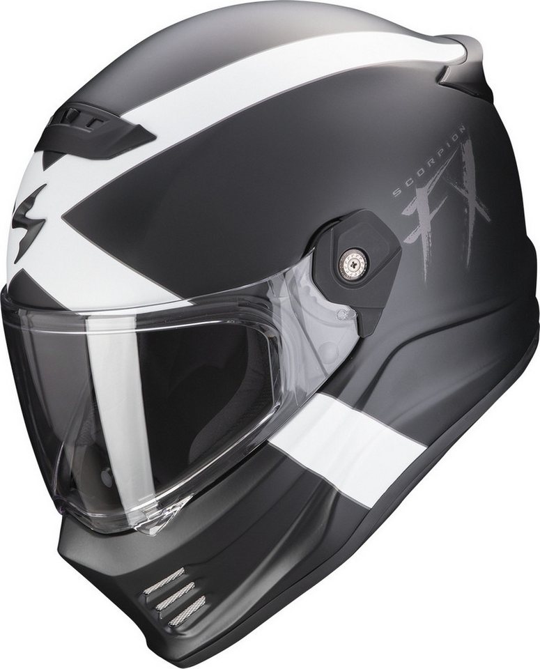Scorpion Exo Motorradhelm Covert FX Gallus Helm, Bluetooth Bild 3