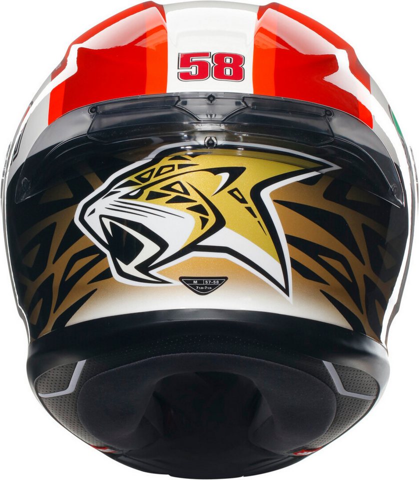 AGV Motorradhelm K-6 S Sic58 S26 Helm, Vorbereitet Für Kommunikationssystem Bild 2