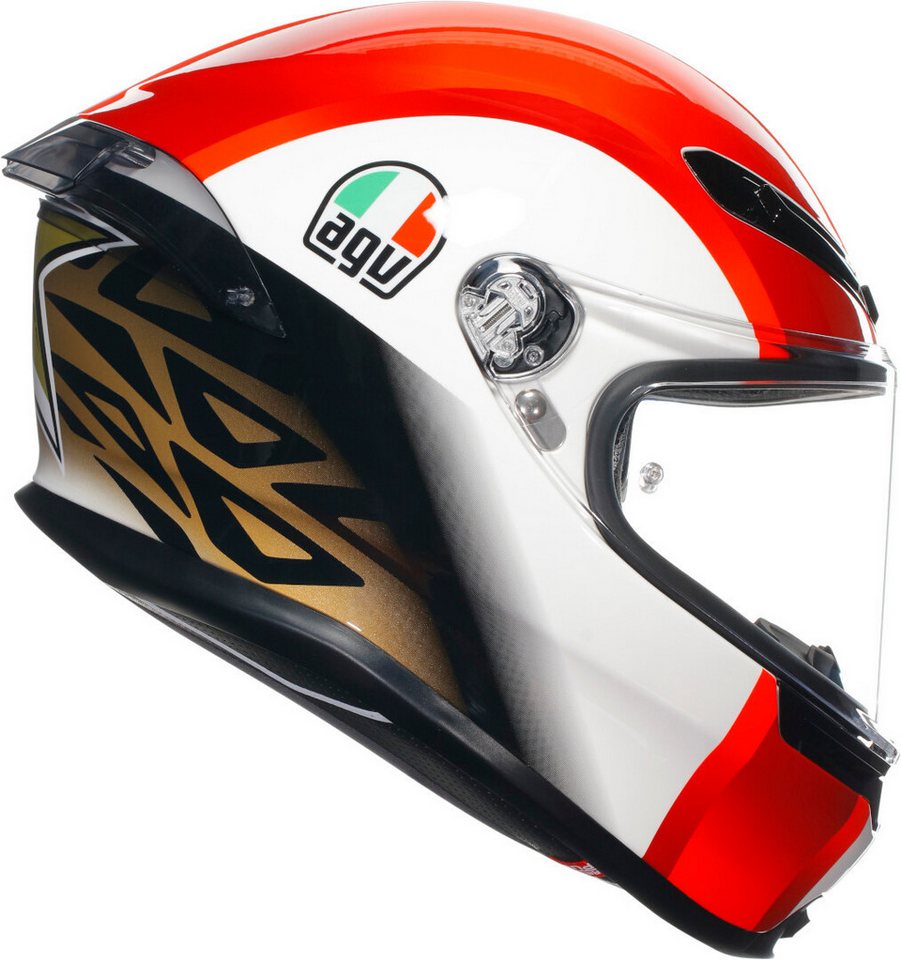 AGV Motorradhelm K-6 S Sic58 S26 Helm, Vorbereitet Für Kommunikationssystem Bild 4