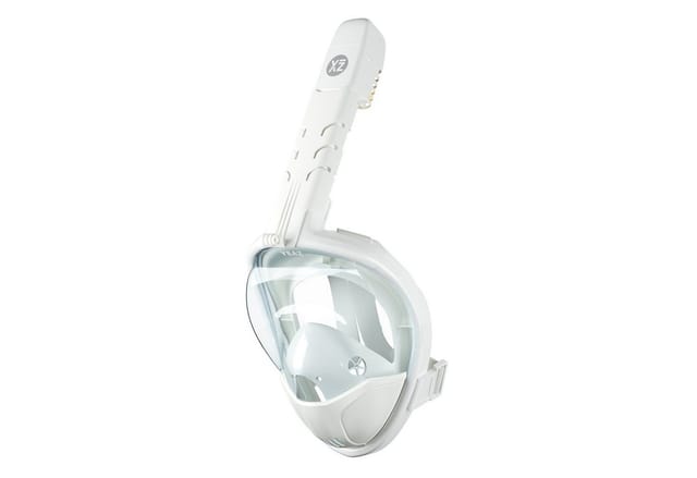 YEAZ Taucherbrille OCEAN VIEW Schnorchelmaske Gr. S-M, Schnorchelmaske Gr. S/M