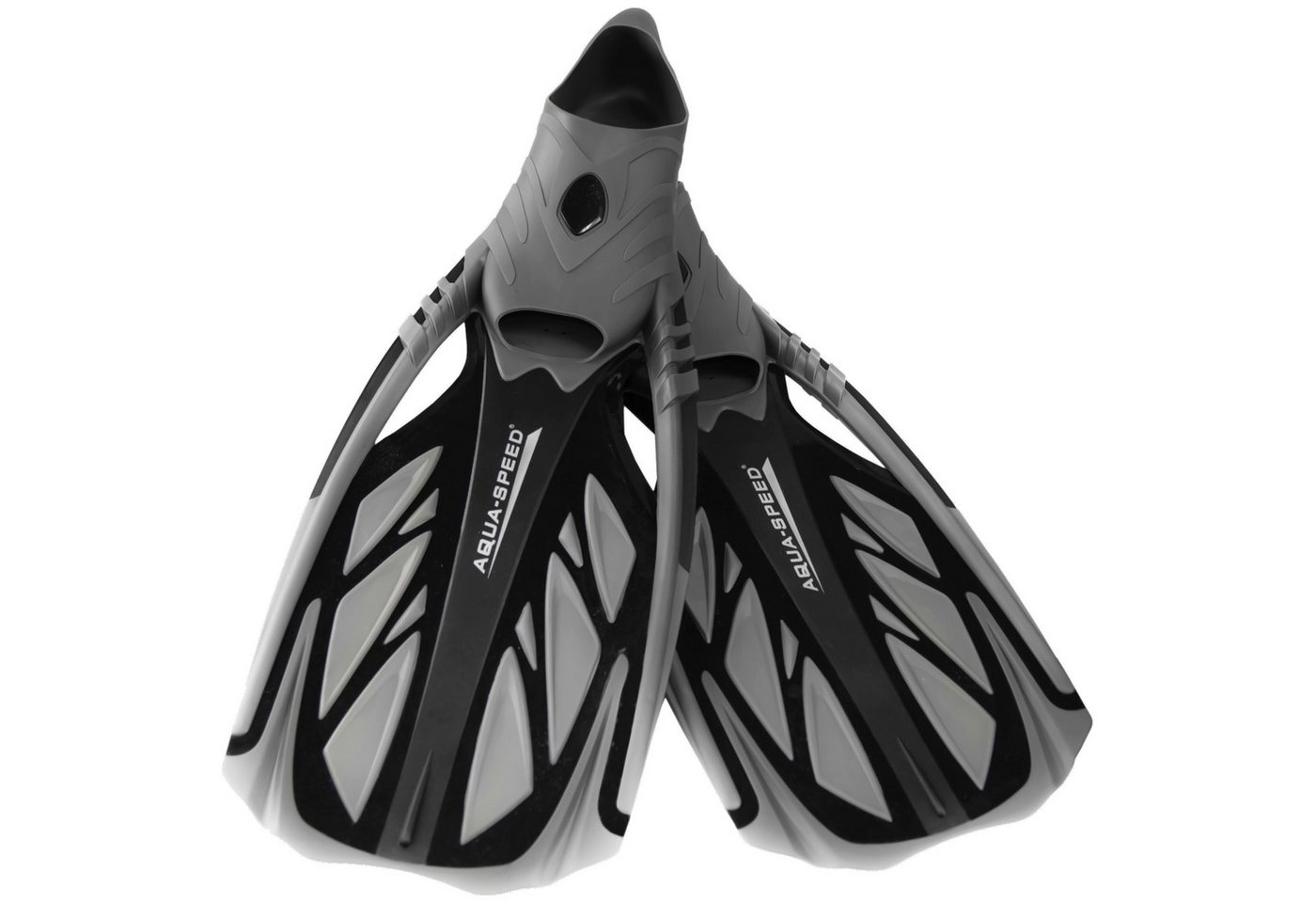 Aqua Speed Flosse INOX – Perfekt für mühelose Tauchgänge Größe 42/43 (Taucherflossen mit ergonomischer Passform – Flexibel & stark), Gummierte Verstärkungen – Stabilität & Schutz vor Schäden Bild 5