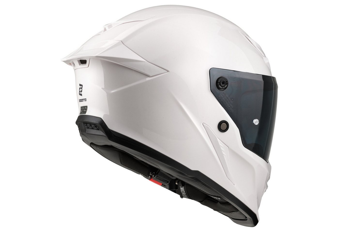 Bogotto Motorradhelm Blade Helm, Vorbereitet Für Kommunikationssystem,notfallsystem-polsterung (eq Bild 5