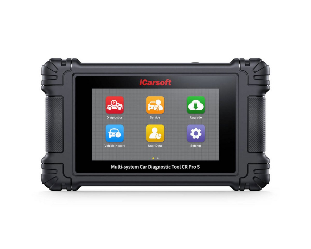 iCarsoft OBD2-Diagnosegerät CR Pro S Multi-System Diagnosegerät für weltweite Fahrzeugmarken, Lesen und Löschen von Fehlercodes Bild 3