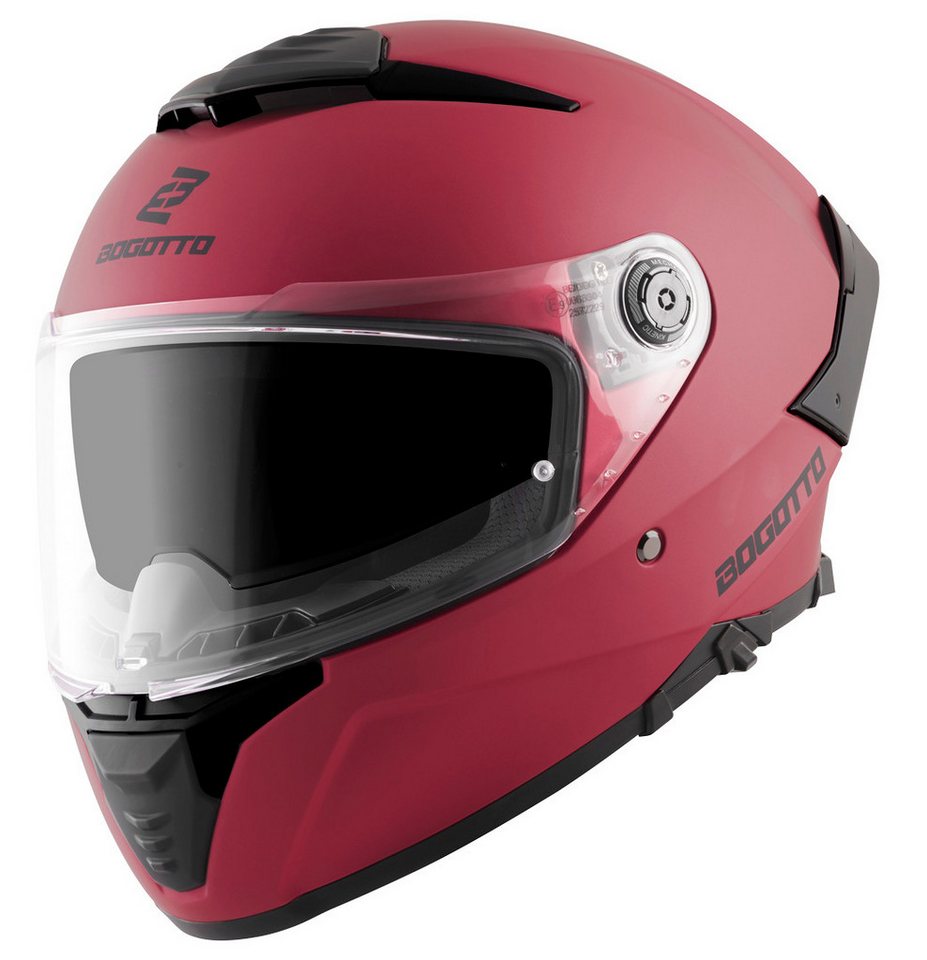 Bogotto Motorradhelm FF118 Helm, Vorbereitet Für Kommunikationssystem,vorbereitet Pinlockscheibe,h Bild 5
