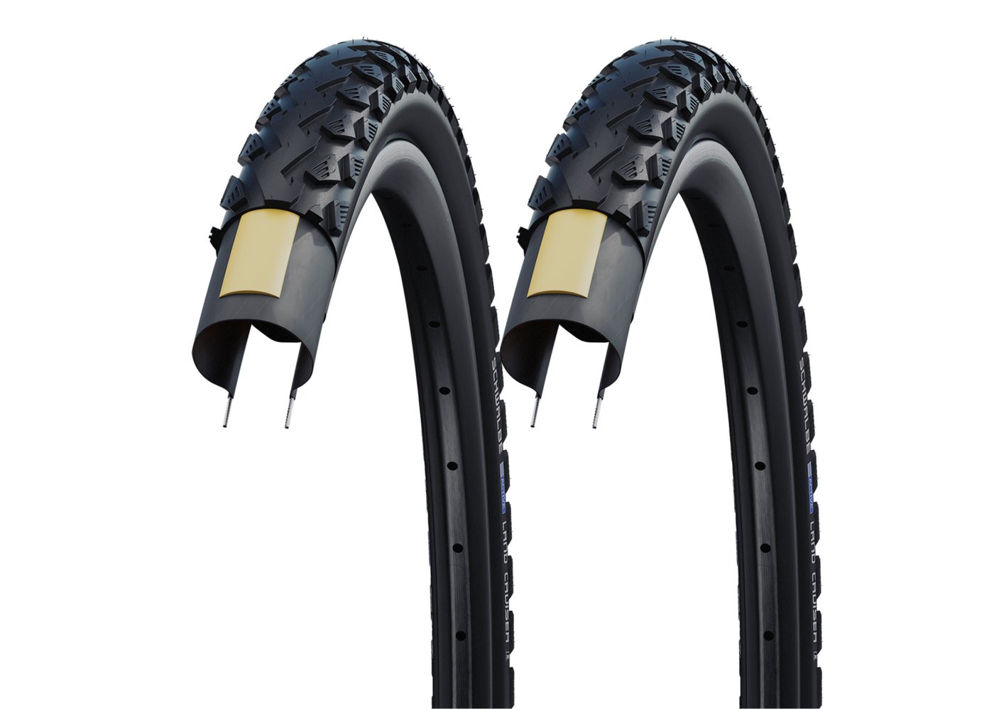 Schwalbe Fahrradreifen 2x Schwalbe Land Cruiser 47-622 Drahtreifen K-Guard 28x1.75, (2-tlg), Drahtreifen Bild 2