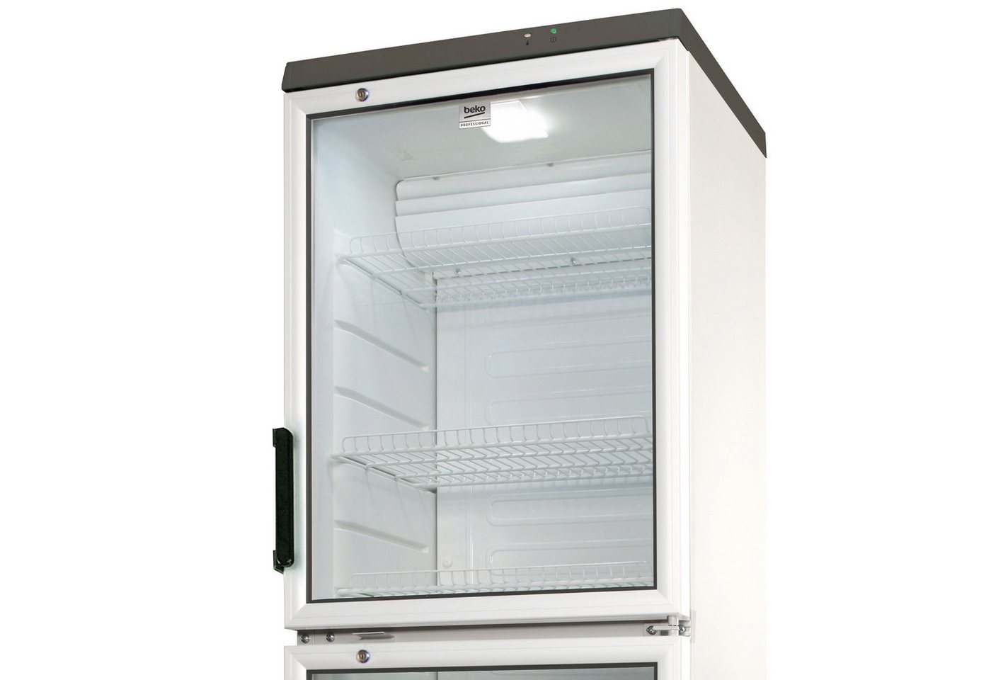BEKO Vollraumkühlschrank ADN 230/2 BP, 173 cm hoch, 60 cm breit, Verschliessbare Glastür, Automatische Abtauung, Innenbeleuchtung Bild 4