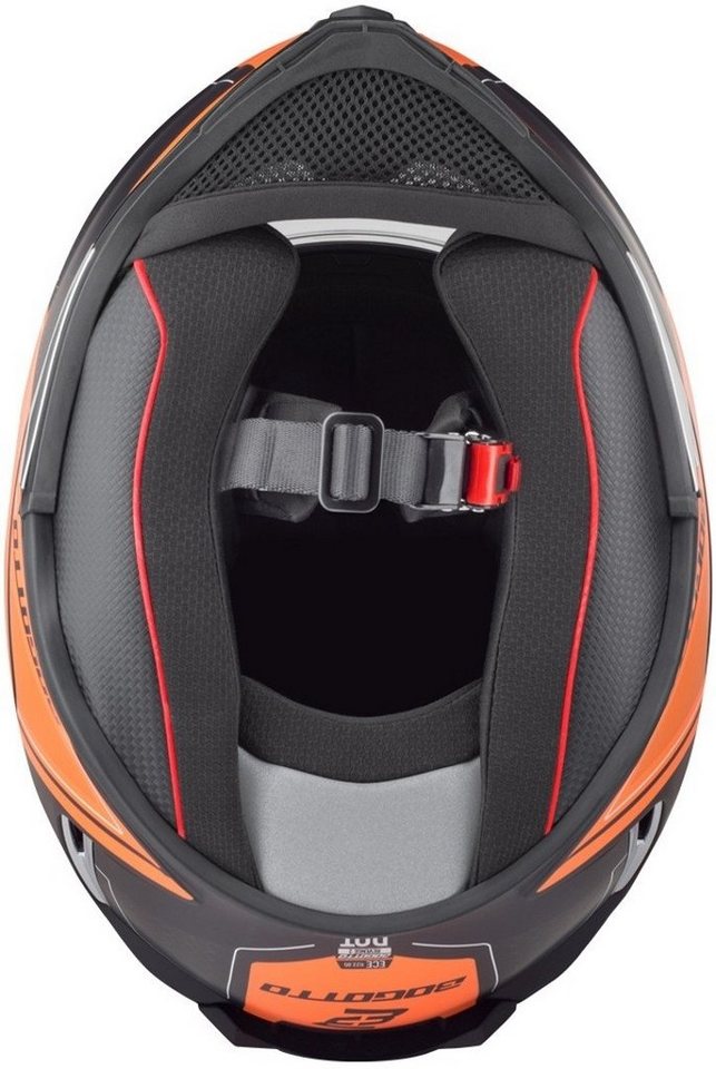 Bogotto Motorradhelm FF110 Cinder Helm, Reflektierende Bild 5