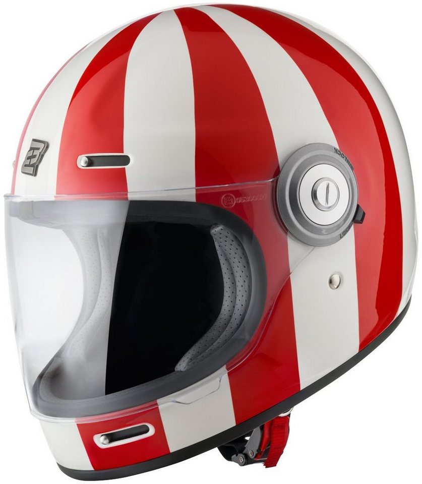 Bogotto Motorradhelm V135 T-R3 Helm, Waschbar