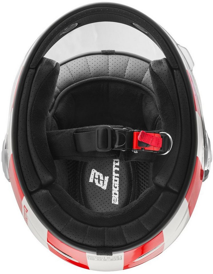 Bogotto Motorradhelm V135 T-R3 Helm, Waschbar Bild 2