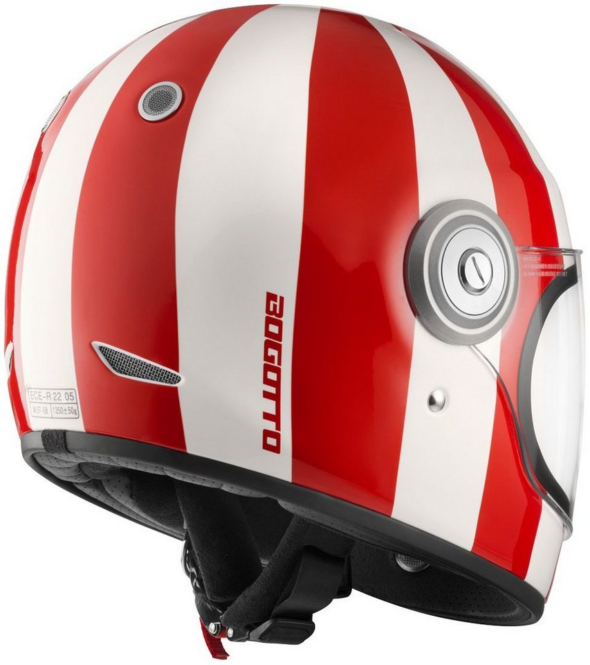 Bogotto Motorradhelm V135 T-R3 Helm, Waschbar Bild 3