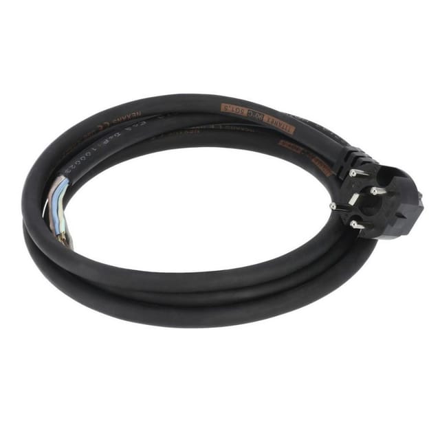 Xavax Geräteanschlusskabel mit gewinkeltem Starkstromstecker, für Herd Elektro-Kabel